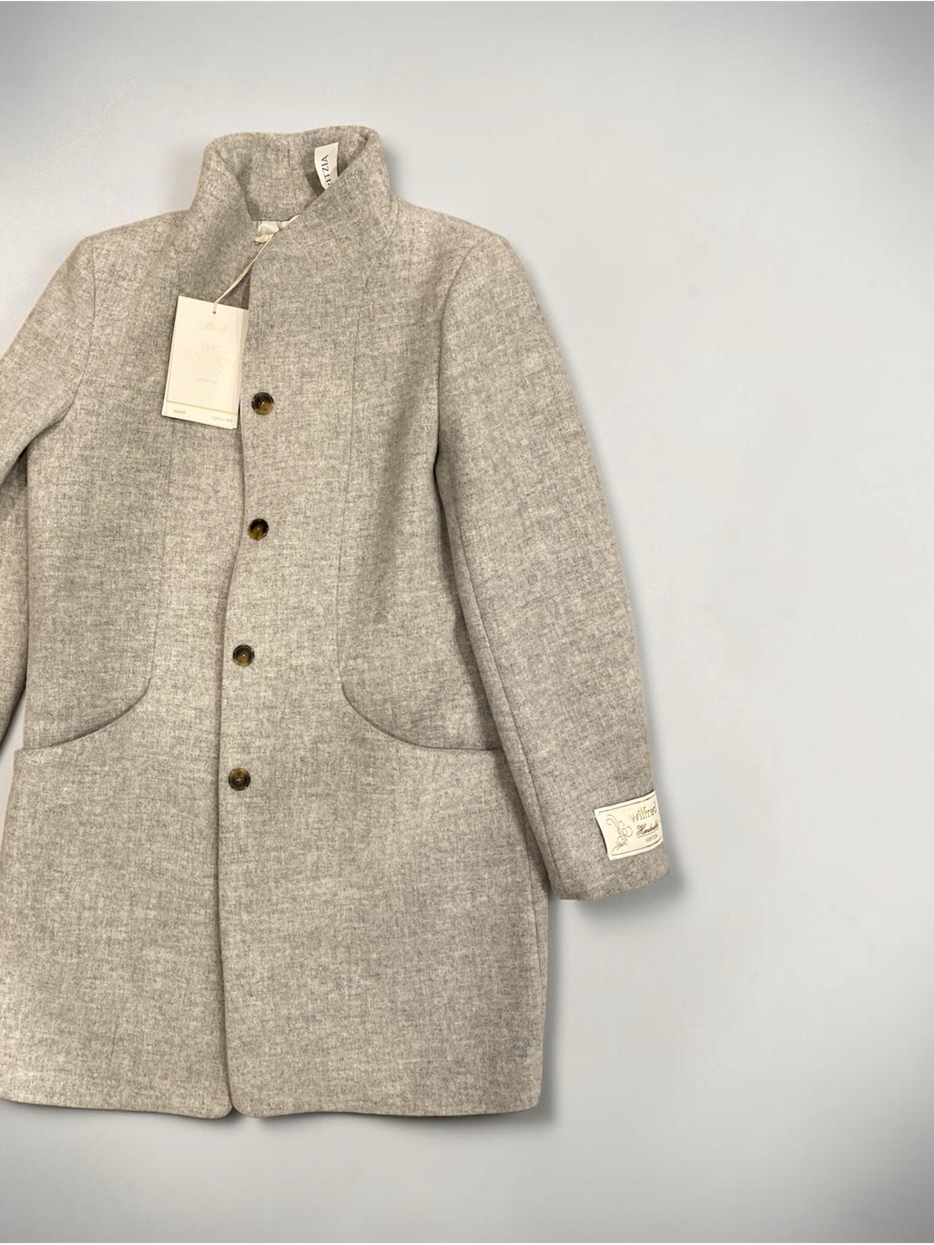 Nwt Aritzia Wool Wilfred The Cocoon Grey Coat